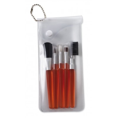 Makeup Brush with PVC Pouch